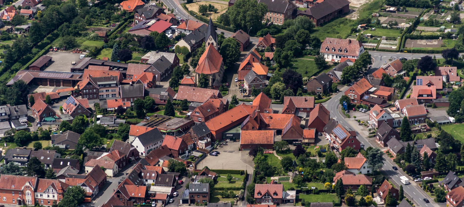 Hoetmar aus der Vogelperspektive. (c) Dietmar Rabich