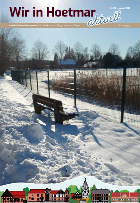Titelblatt der aktuellen Ausgabe von Wir in Hoetmar aktuell