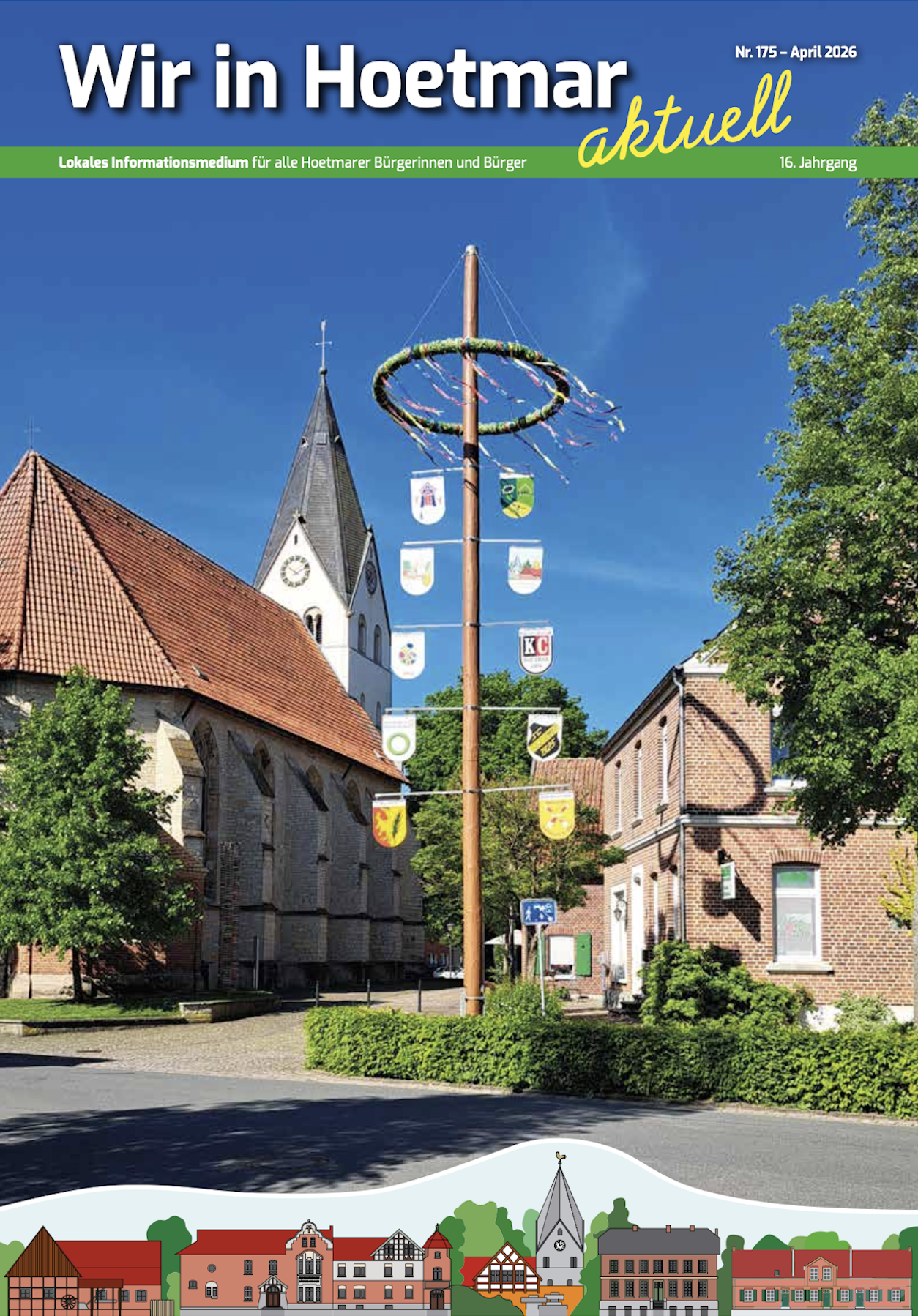 Titelblatt der aktuellen Ausgabe von Wir in Hoetmar aktuell