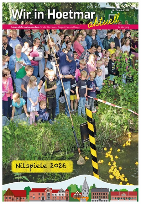Titelblatt der aktuellen Ausgabe von Wir in Hoetmar aktuell